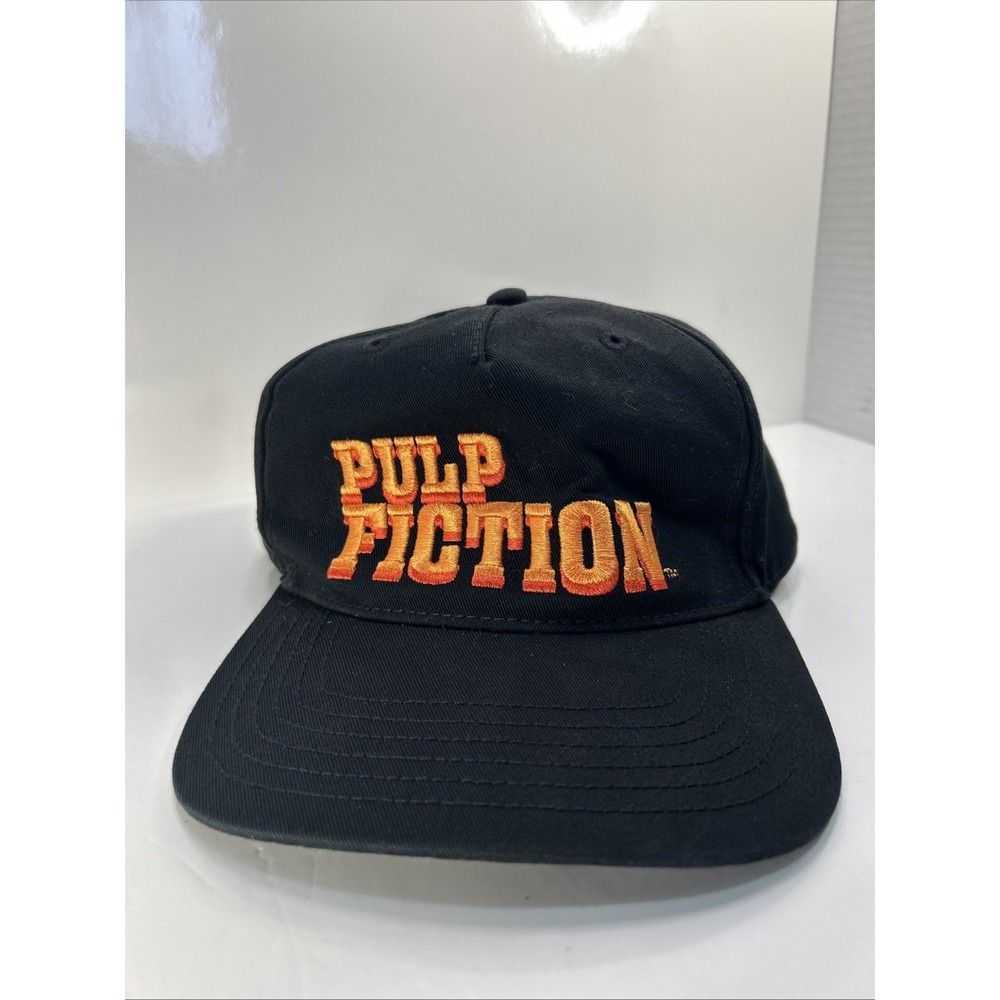 Pulp Fiction (1994) SnapBack Miramax (2023) Tarantino Black Hat Cap